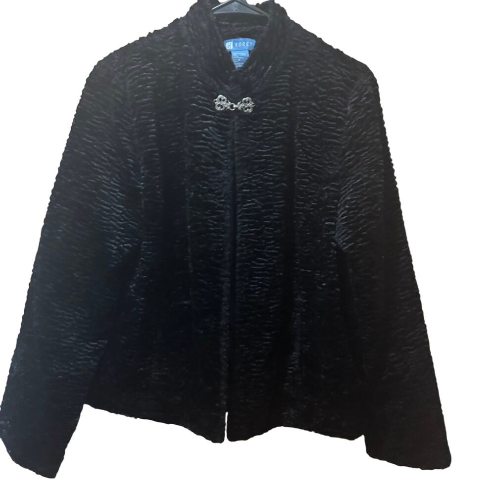 Koret one clasp jacket size M V